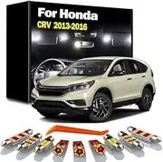 14Pcs LED Interior Reading Dome Trunk Light Map Bulb Kit, For Honda CRV CR-V IV MK4 4 2013 2014 2015 2016 Sun Visor Lamp