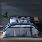 NEW Logan & Mason Yarmouth Blue Quilt Cover Set King 3pce