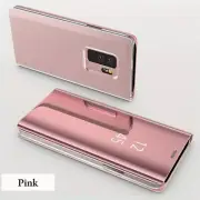 Mirror Flip Phone Case for Samsung Galaxy S20 Ultra Shockproof Anti-Scratch