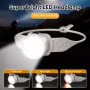 USB Rechargeable LED Headlamp Motion Sensor Head Lamp Headlight Flashlight Torch