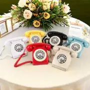 European Classical Audio Message Book Wedding Blessing Book Vintage Telephone