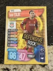 2019-20 Topps Match Attax Gold -Virgil Van Dijk Liverpool - UCL Limited