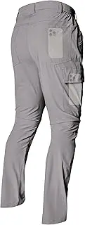 [LINLANG EN] Men's Lightweight Hiking Cargo Pants Waterproof Quick Dry Travel Climbing Camping Fishing Mens Work Pants Outdoor