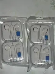 4 PK - Wired Headphones for iPhone Earbuds Built-in Microphone & Volume