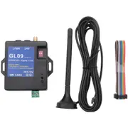 GL09 8 Channel Battery Operated App Control GSM Alarm Systems SMS Alert Security System 2019 black