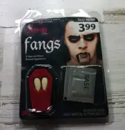 Professional Vampire Fangs In Coffin. New !