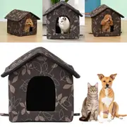 Waterproof Dog House Warm Pet Bed House Cat Bed Cave for Indoor and Outdoor Use