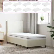 Foam Mattress for Kids Cooling Mattress Washable Bedroom Medium Soft vidaXL