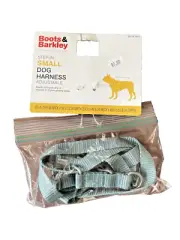 Boots & Barkley Step-In Adjustable Small Dog Harness - No Pull, Soft Mesh Design