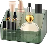 Make Up Organiser, Makeup Organiser Storage Compartments, Skin Care Cosmetic Organiser, Makeup Organiser and Storage, Makeup Organiser Skincare for Dresser, Dressing Table, Bedroom, Bathroom