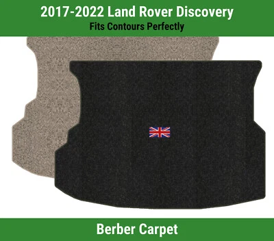 Lloyd Berber Cargo Carpet Mat for '17-22 Land Rover Discovery w/British Flag (for: Land Rover)