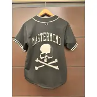 在飛比找蝦皮購物優惠-MASTERMIND WORLD x M&N 大骷髏棒球衫 