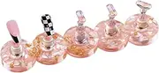 Nail Stand, Portable Nails Display Practice, Reusable Artificial Storage Display for Art Practice Enthusiast Beginner Women Home Salon Use