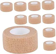 10pcs Self-Adhesive Finger Strap Tape Finger Wraps Athletic Finger Wrap Self Adhesive Bandage Wrap Elastic Wrap Sports Wrap Pressure Bandage Head Wrap Bandages Wrap Pure Cotton