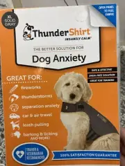 THUNDERSHIRT XL Dog Anxiety Jacket Gray Brand New In Box