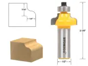 1/4" Traditional Ogee Edge Forming Router Bit - 1/2" Shank - Yonico 13144