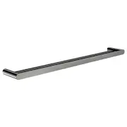 Curvae Double Towel Rail 800mm, Shadow Gunmetal