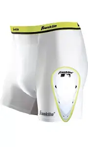 Franklin Flexpro Compression Shorts & Cup Youth L/XL Waist 24-30 Athletics