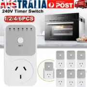 240V 10Amp Digital Timer Switch Automation Power Socket Electric Countdown Timer