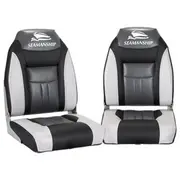 Seamanship 2X Folding Boat Seats Marine Seat Swive