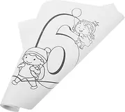 KONTONTY Boys and Girls Graffiti Roll Drawing Paper for Children 1 Roll DIY Painting