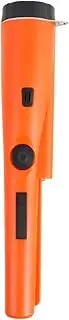 Metal Detector IP66 Waterproof Metal Finder Probe Detector with LED 360° Scan Hand-held Portable Gold Treasure Detector for Outdoor Beach Soil Lawn