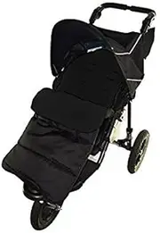 Footmuff/Cosy Toes Compatible with Phil & Teds Vibe Pushchair Black Jack