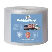 Bubble Wrap Roll 175', small bubble wrap 3/16 cushioning, 175ft perforated Ev...