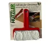 Cookie Cutter Roller 1997 Hutzler Angel,Dove,Ornament,Horn,Santa,Wreath,Tree New