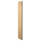 Salsbury 18in Deep Side Panel for Open Access Locker Maple Brown