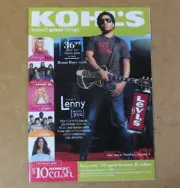 Kohl's Catalog Magazine Print Ads Lenny Kravitz Vanessa Carlton Plain White Ts