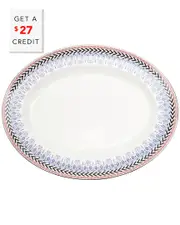 Wedgwood Festive 15in Oval Platter with $27 Credit