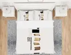 3D Gold Pattern A098 Bed Pillowcases Quilt Duvet Cover Boris Draschoff Zoe