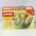 Pyrex 24-Pc Glass Food Storage Container Set with Lids NOS Factory Sealed