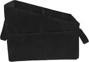 LIFKOME Automotive Organizer Car Trunk Storage Box Oxford Fabric Small Tote Bag Foldable Easy Clean Fit Vehicles