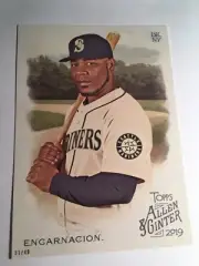 2019 Topps Allen & Ginter Jumbo 5x7 Edwin Encarnacion Mariners 373 05/49