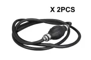 Pactrade Marine 2PCS Universal Pump Hose Assembly Fuel Line Primer Bulb 12mm