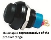 Apem PUSH BUTTON SWITCH IPR3SAD1104 5A Momentary SPST, Solder Terminal BLUE