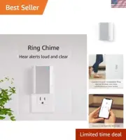 Ring Chime: Wi-Fi Connected Doorbell Alert System with Real-Time Notifications