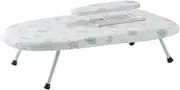 Folding Tabletop Ironing Board with Iron Rest, 24” L X 15” W, Removable Cover, Compact Space Saving Ironing Board