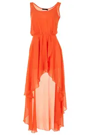 Moroccan High Low Dress--LIV-8289