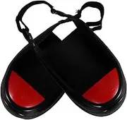 Angoily 2pcs Safety Shoe Toe Caps Protection Metatarsal Guards Foot Guards for Heavy-Duty Works Construction and Industrial Environments