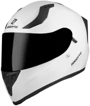 Bogotto H128 Solid Helmet, white, Size L for Men