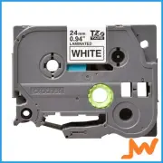 Brother TZe-251 label-making tape Black on White