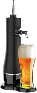 NJDQFA Draft Beer System for Bottled and Canned,Mini Kegerator Outdoor Party Beer Foam Maker,Portable Draft Beer Dispenser for Home,A Great Beer Lovers