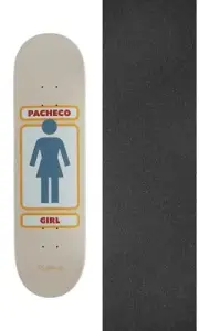 Girl Skateboards 93 Naturals 8.5" Skateboard Deck + griptape