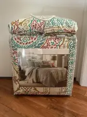 Levtex Tangier Reversible 3-Pc. Quilt Set, Full/Queen - Boho/Mandala