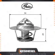 1 x Gates Coolant Thermostat + Gaskets & Seals fits Ford Falcon FG Boss 290 5.4L (for: Ford)