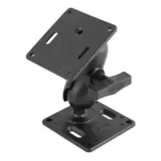 RAM Mount Dual 75mm VESA Plate Short Length Mount with 1.5" Ball RAM-102U-B-2461