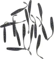 Sosoport 15Pcs Artificial Fishing Baits Soft for Carp and Bass High Toughness Fishing Tackle for Freshwater and Saltwater Special Shape Design for Enhanced Fish